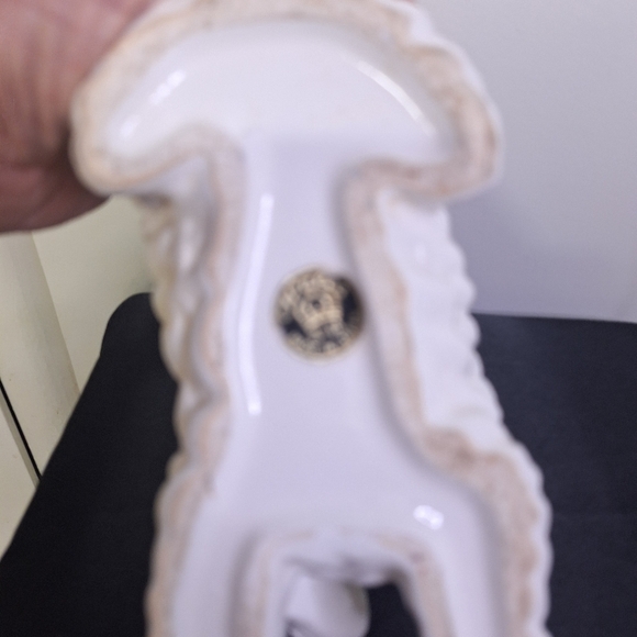 Wales Ceramic Scottie Dog Planter 7.5" long X 5" wide - Picture 4 of 5